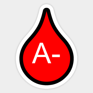 blood type Sticker